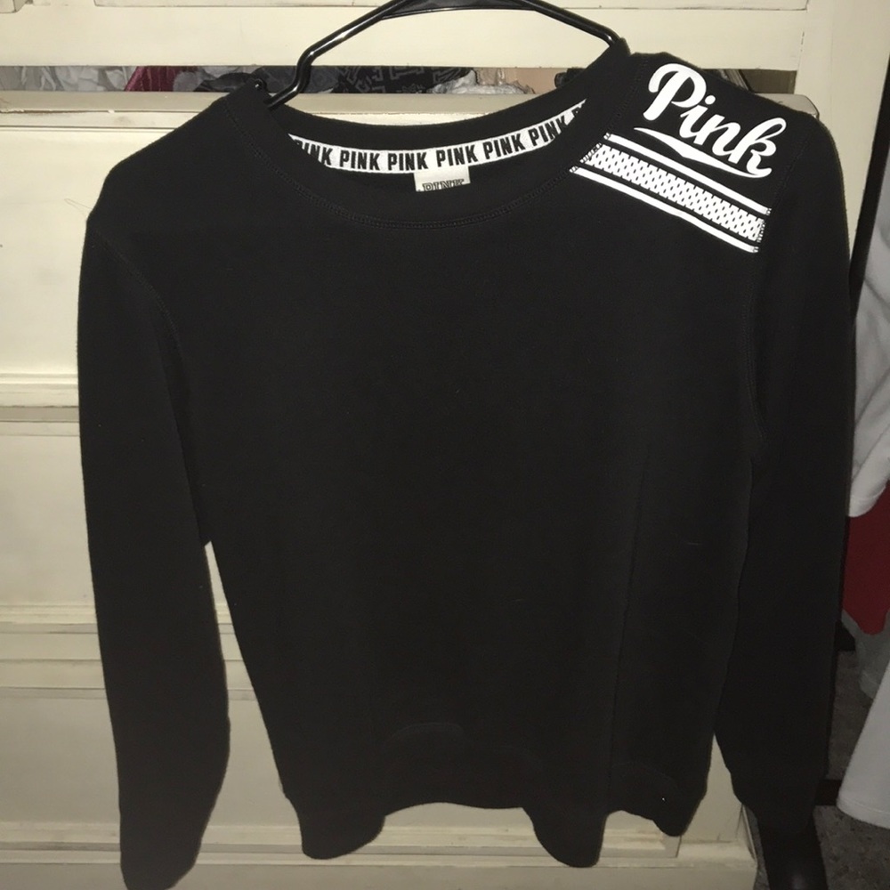 pink pullover sweater